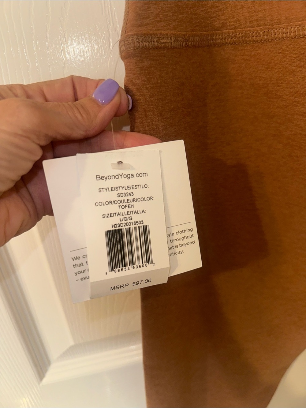 Beyond Yoga Brown High-Rise Leggings - Picture 13 of 13